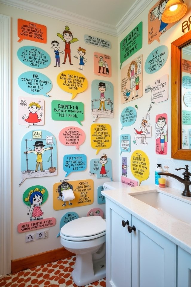 humorous bathroom etiquette signs