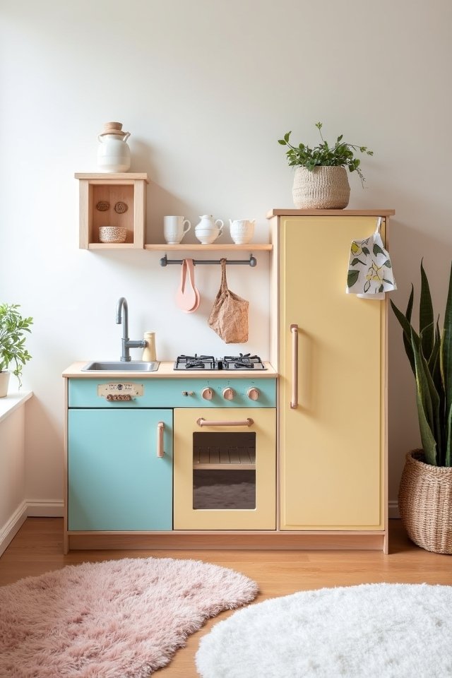 imaginative wooden kitchen playset