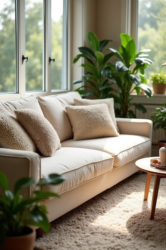 incorporate plants for freshness