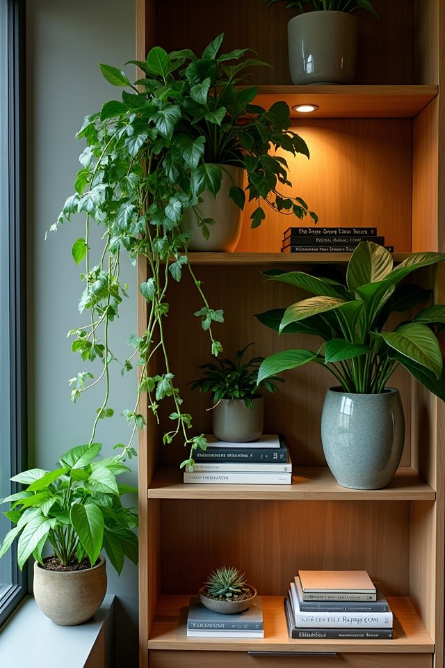 incorporate plants for vibrancy