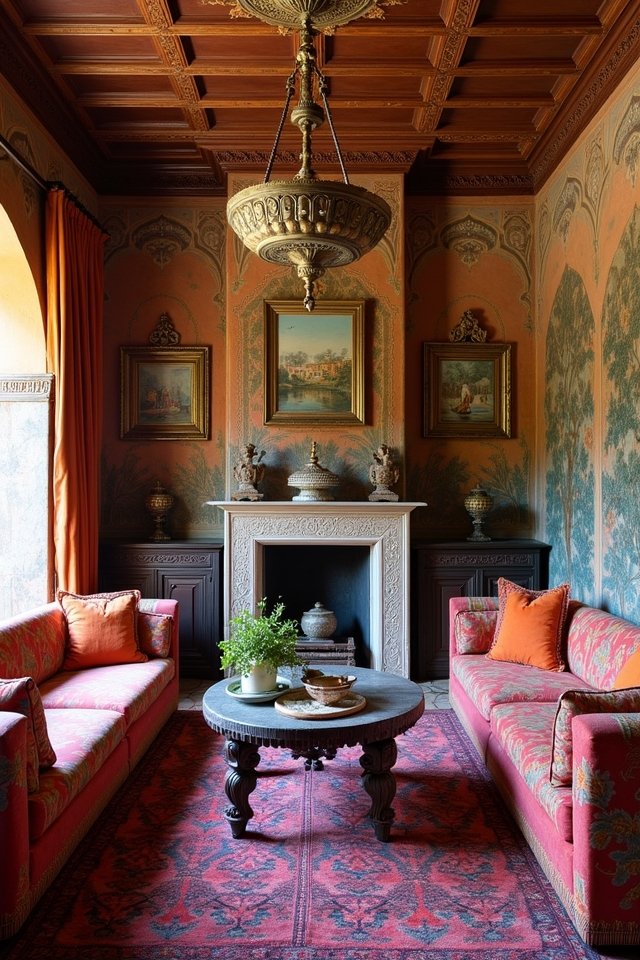 incorporate vibrant indian art