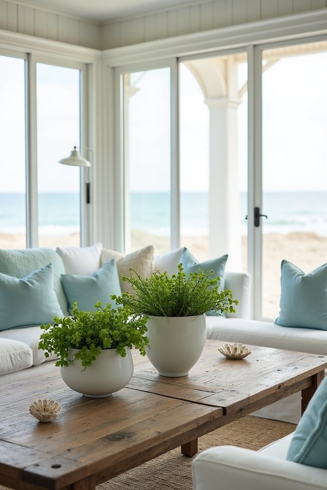 indoor coastal garden vibes