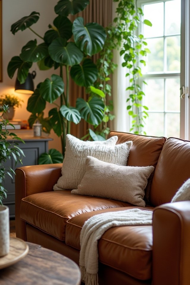 indoor oasis with plants