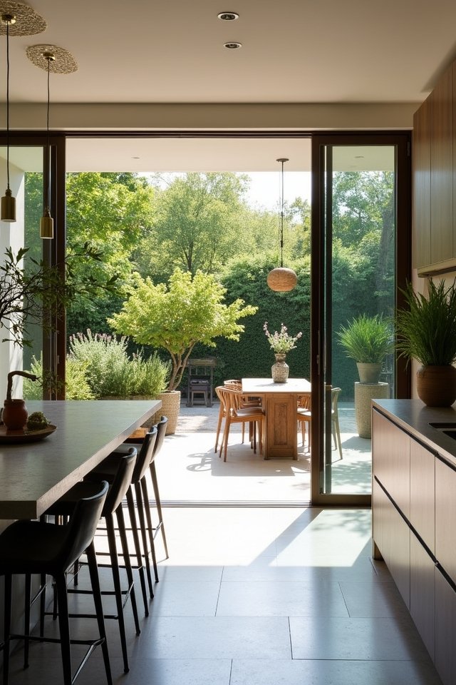 indoor outdoor living connection