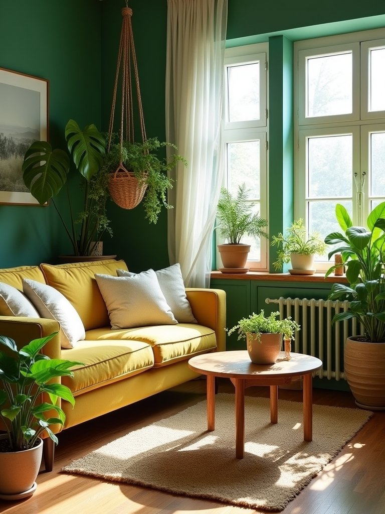 indoor plant oasis creation