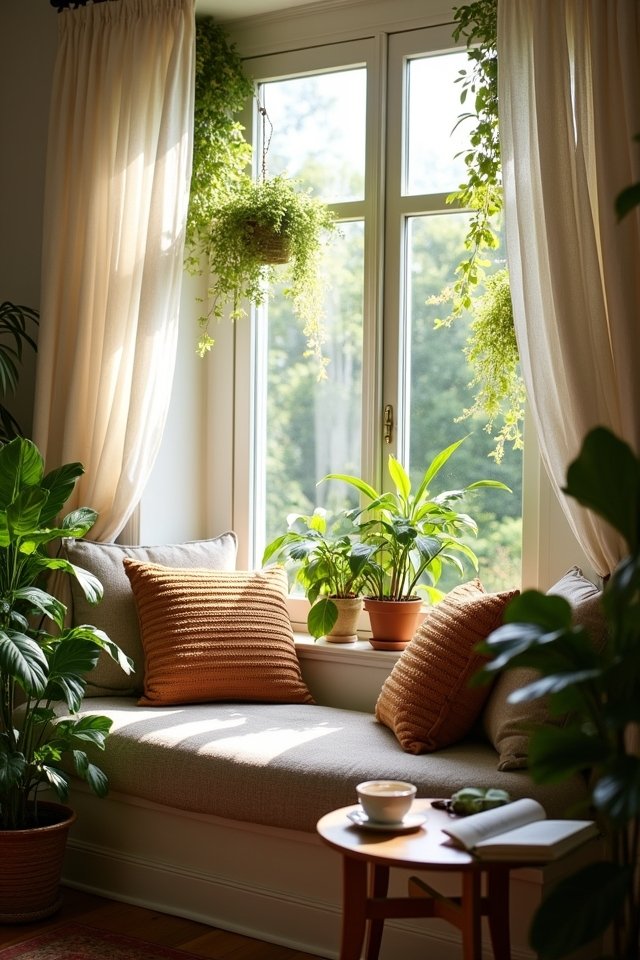 indoor plant paradise nook