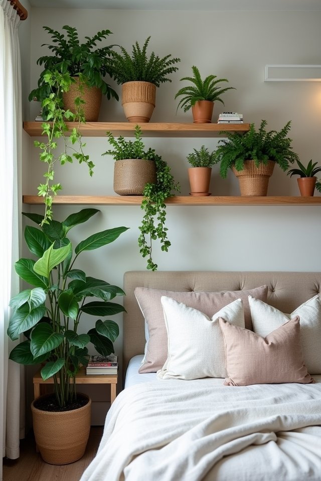 indoor plant shelf ideas