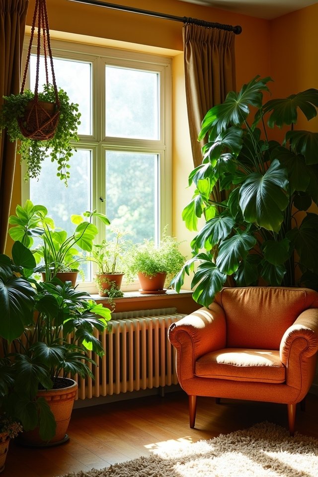indoor plants create ambiance