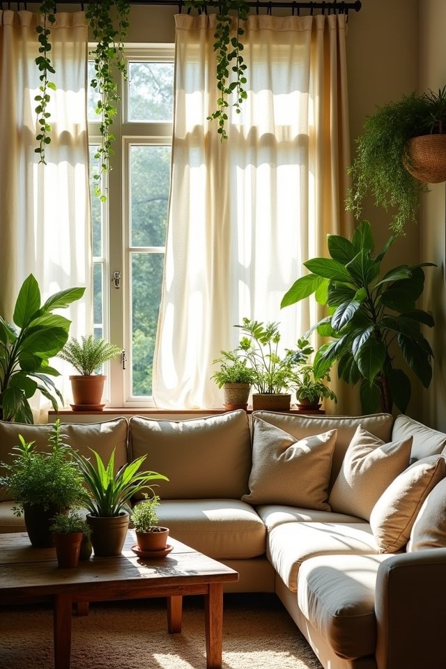 indoor plants create vibrancy