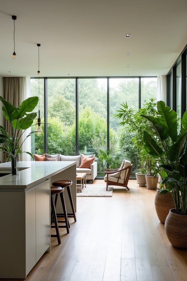 indoor plants enhance ambiance