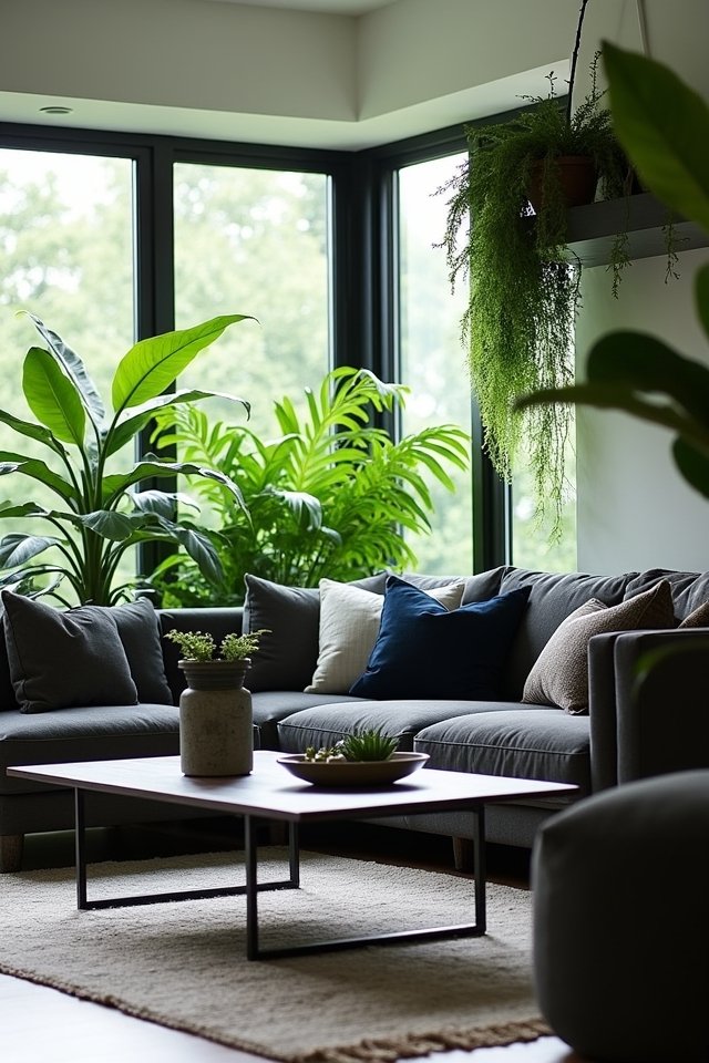 indoor plants enhance ambiance