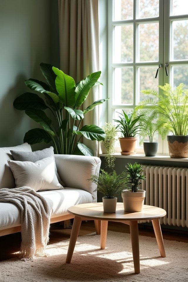 indoor plants enhance coziness