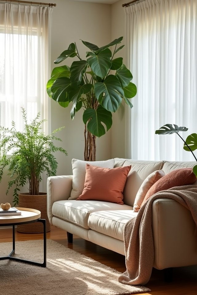 indoor plants enhance freshness