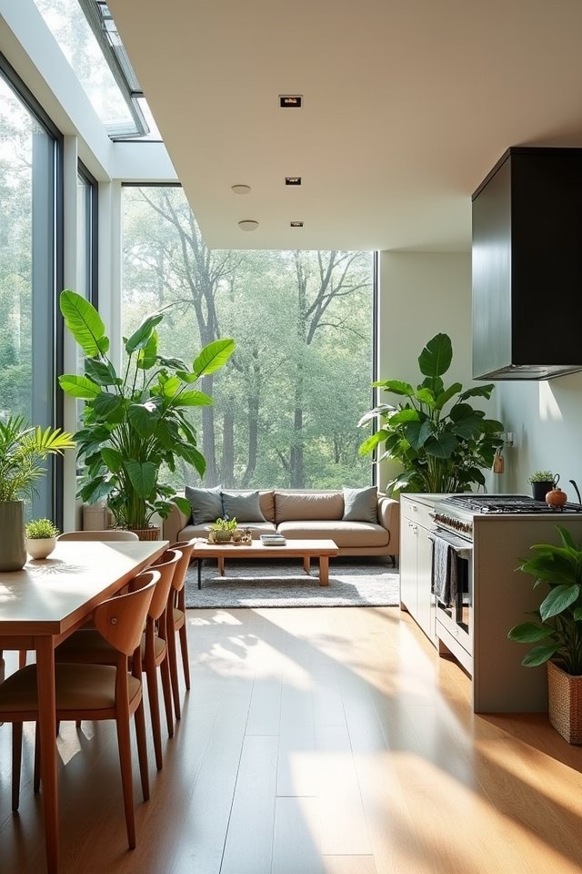 indoor plants enhance freshness