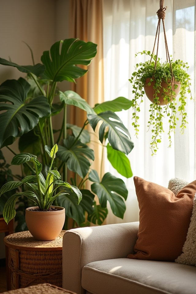 indoor plants enhance freshness