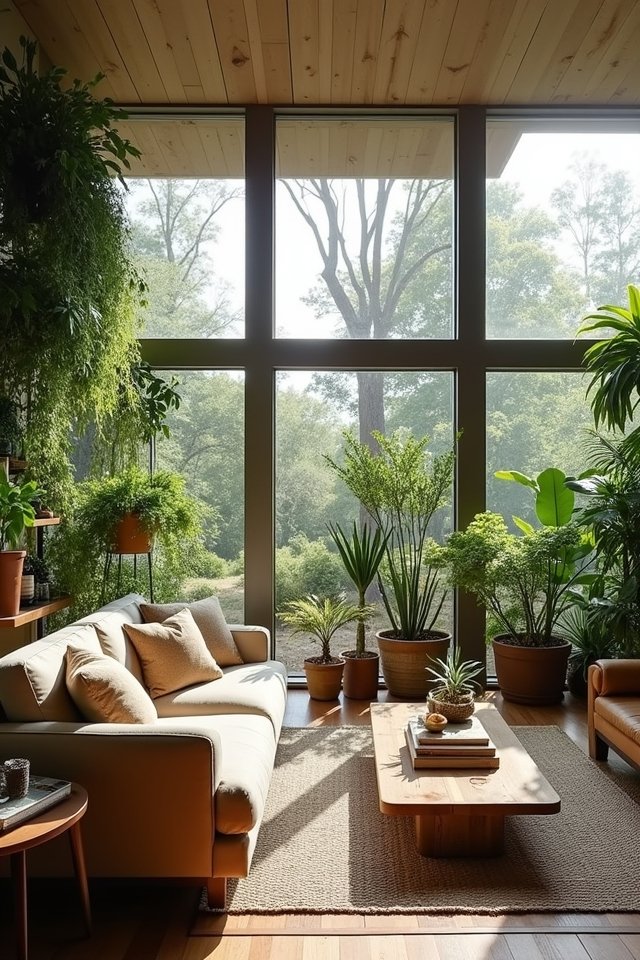 indoor plants enhance living space