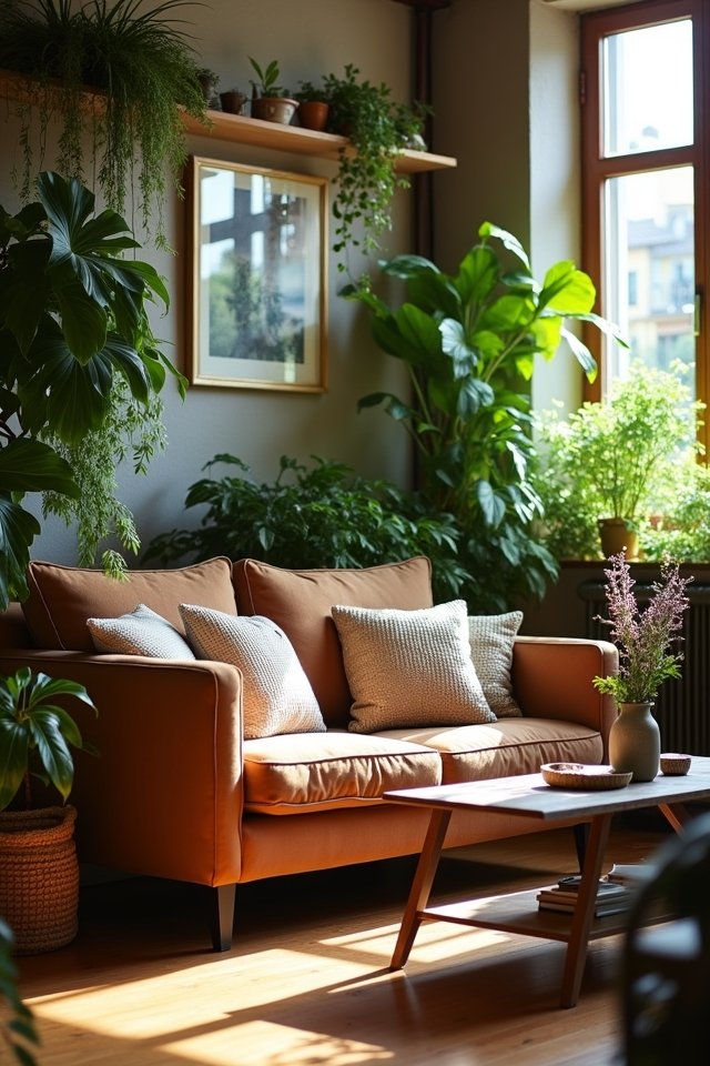 indoor plants enhance living space