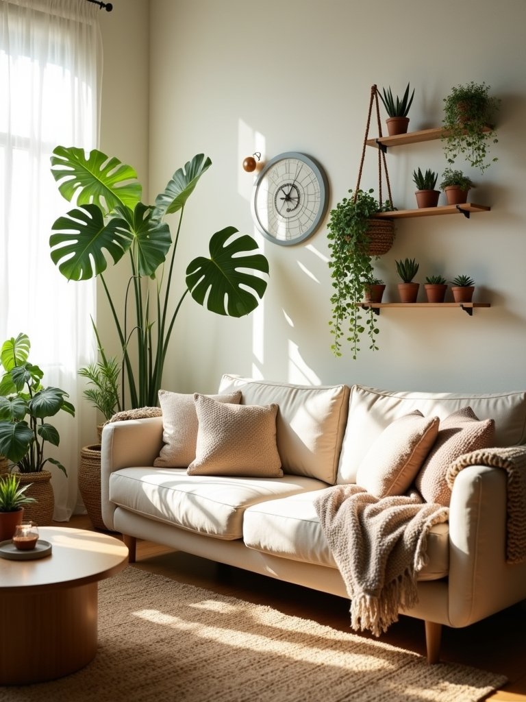 indoor plants enhance living spaces