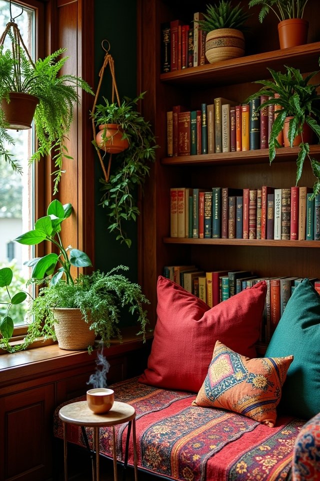 indoor plants enhance reading