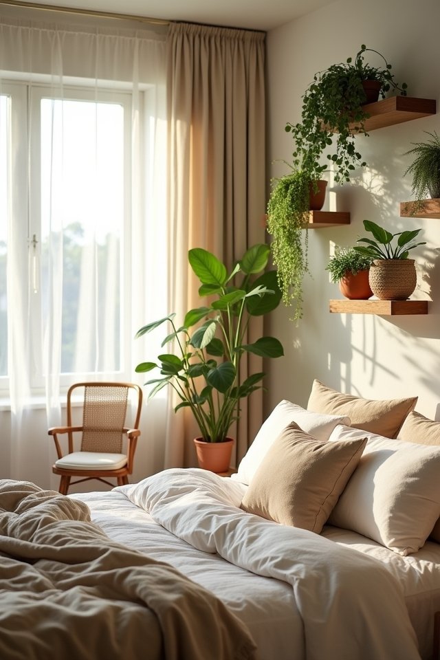 indoor plants enhance tranquility
