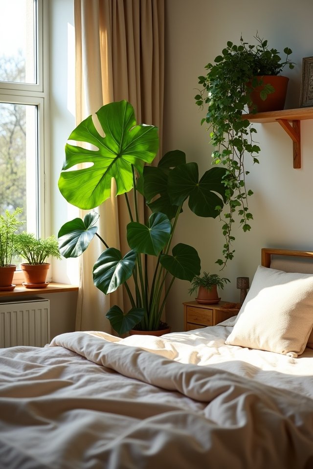 indoor plants enhance tranquility