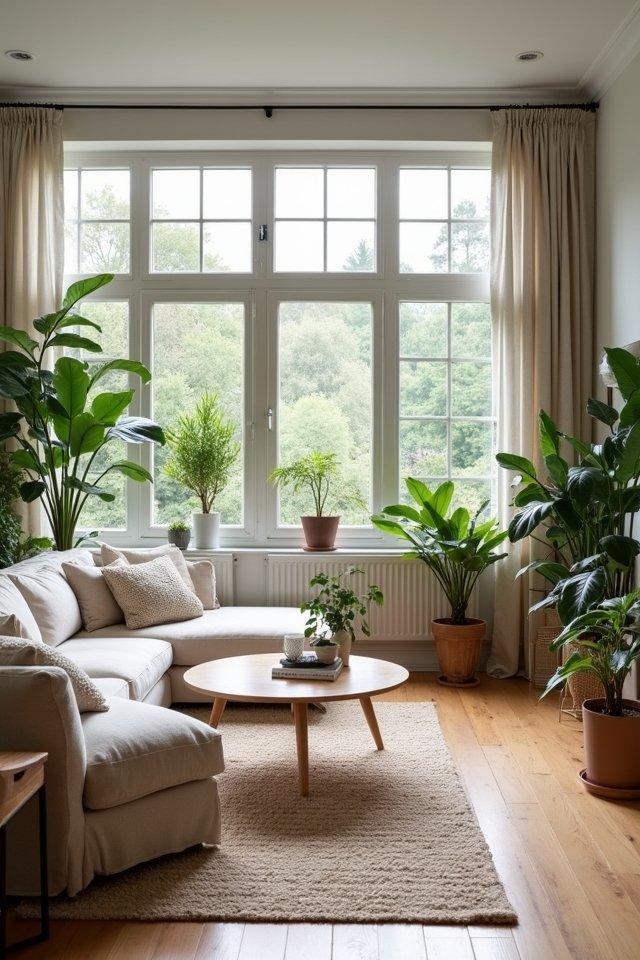 indoor plants enhance tranquility