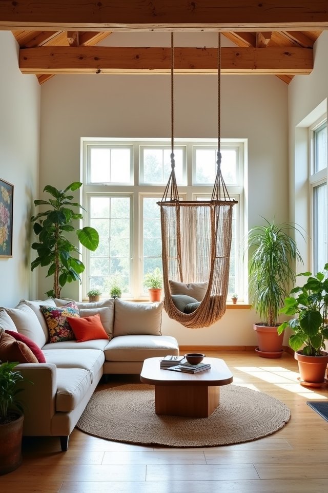 indoor swing family fun