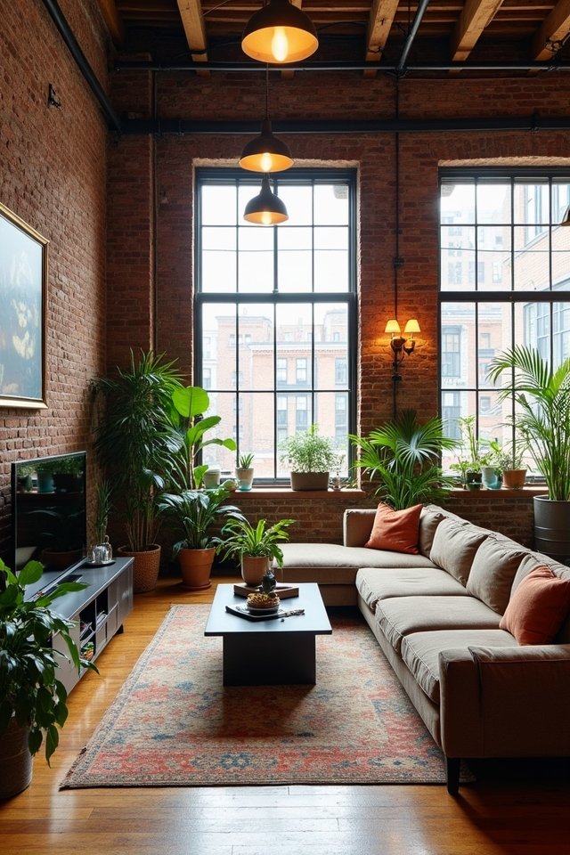 industrial chic cozy comfort