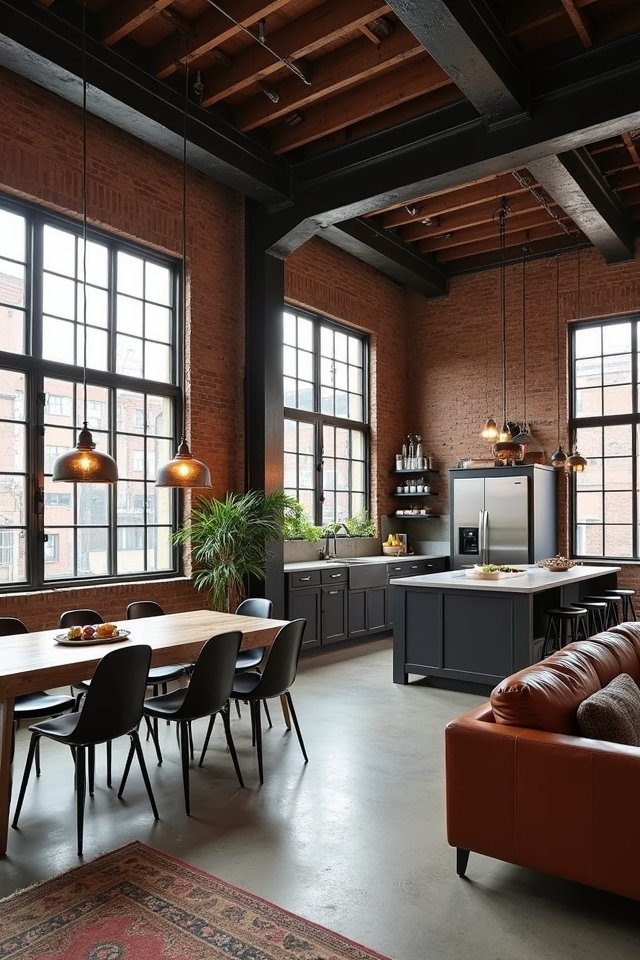 industrial chic home decor