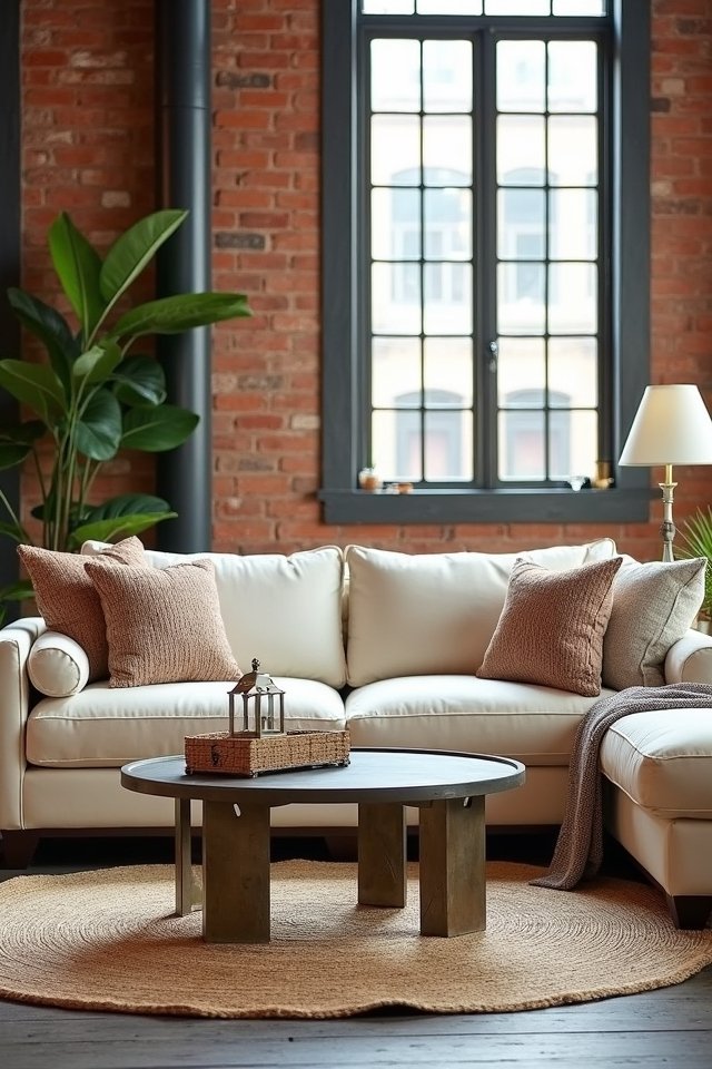 industrial chic outdoor decor