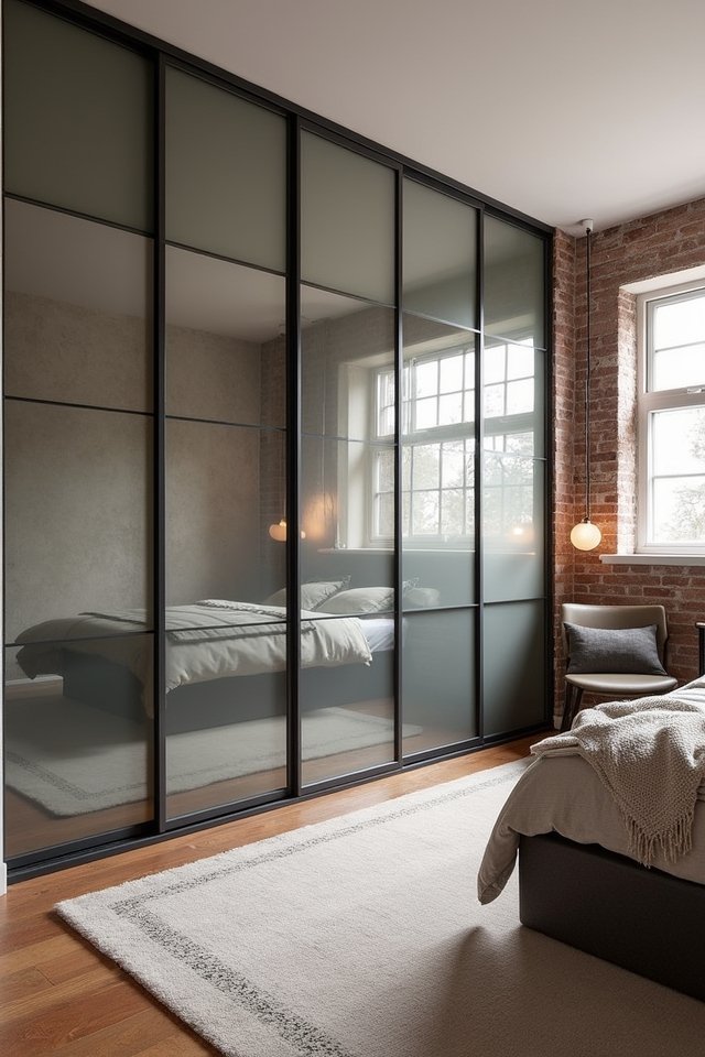 industrial chic sliding doors