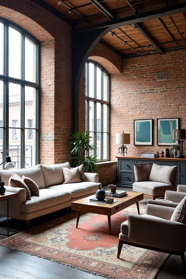 industrial comfort meets charm