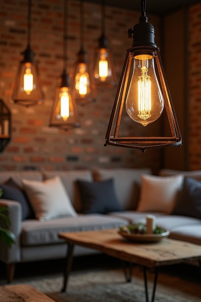 industrial hanging light fixtures