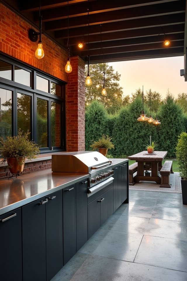 industrial kitchen design elements