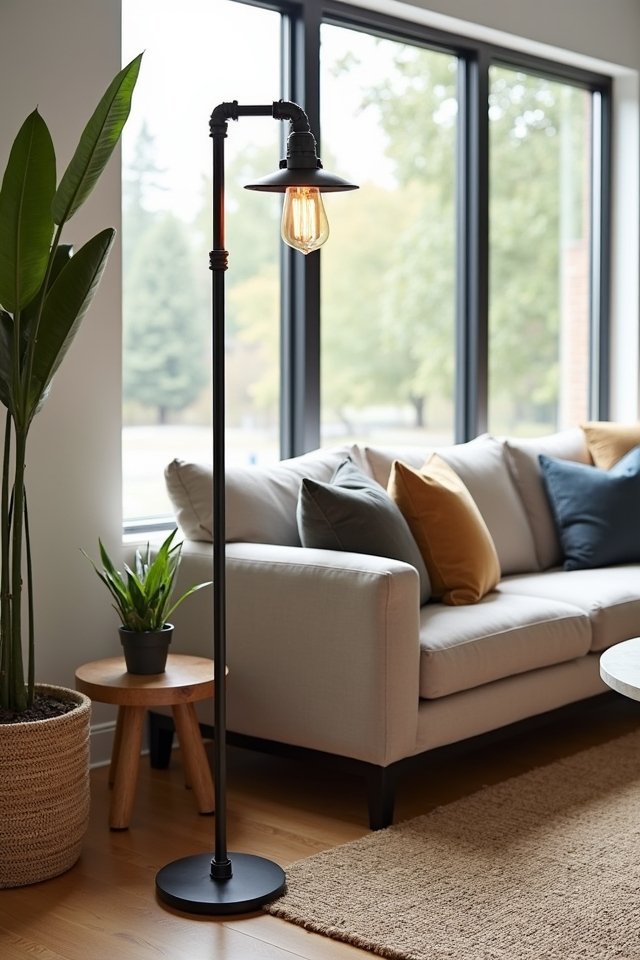 industrial pipe lamp designs