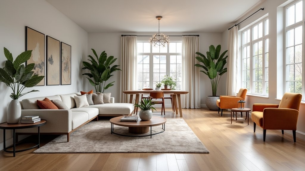 innovative open floor arrangements