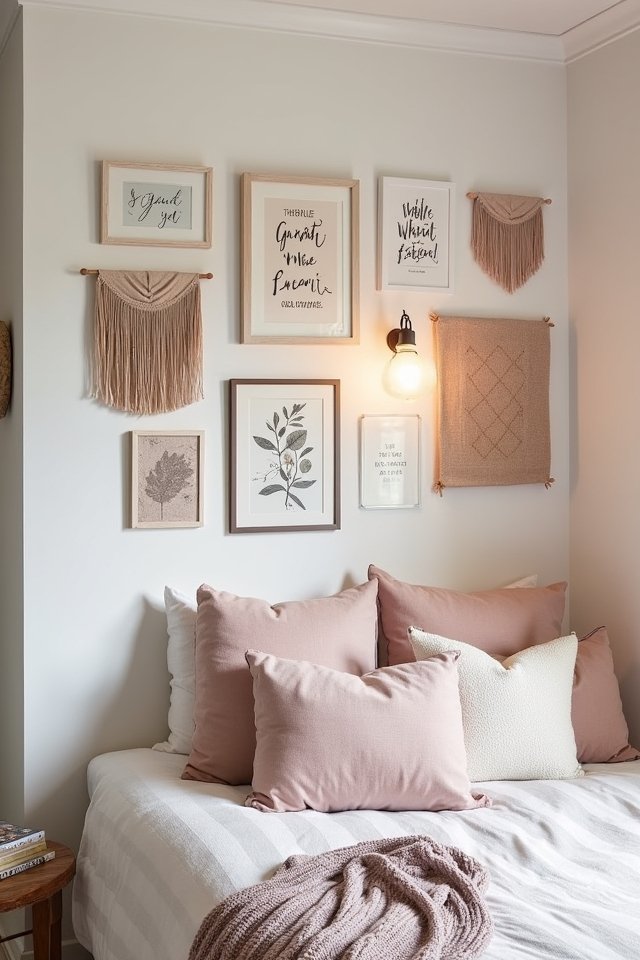 inspirational quote wall design
