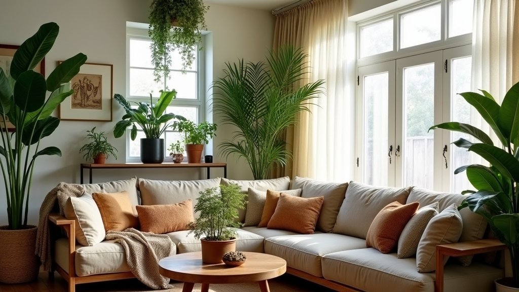inspiring green living spaces
