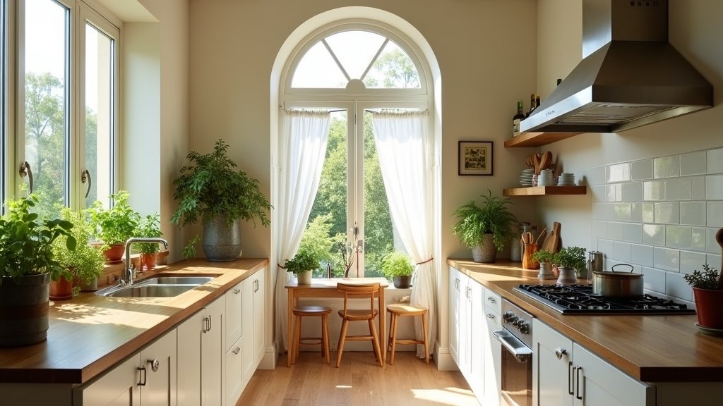 inspiring kitchen window designs