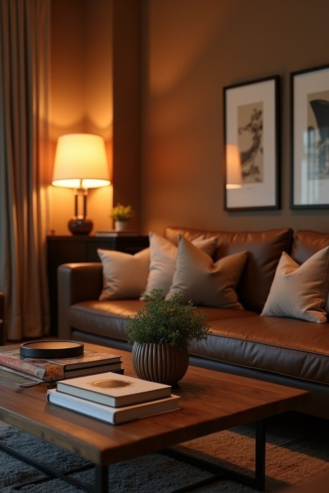 intimate lighting for conversations