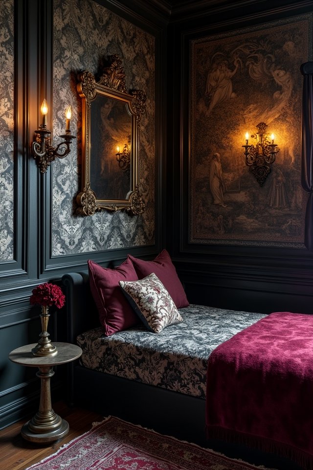 intricate gothic wall art