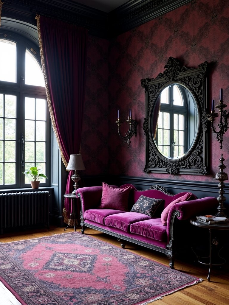 intricate patterns enhance gothic