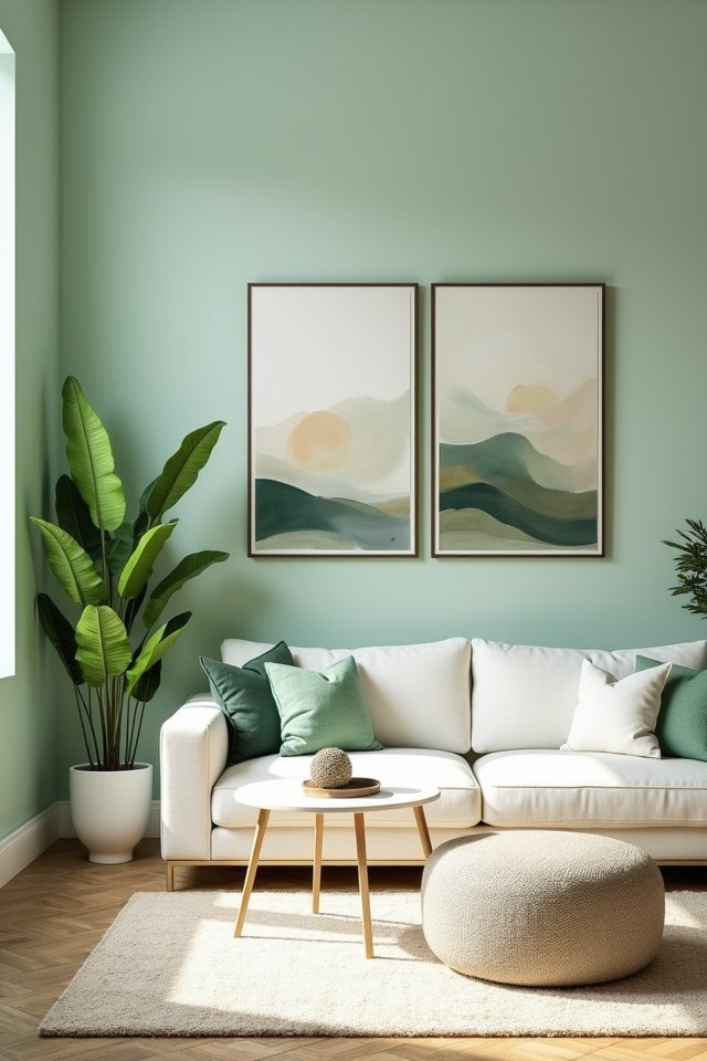 invigorating mint green sanctuary