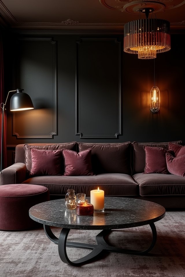 inviting ambiance with lighting