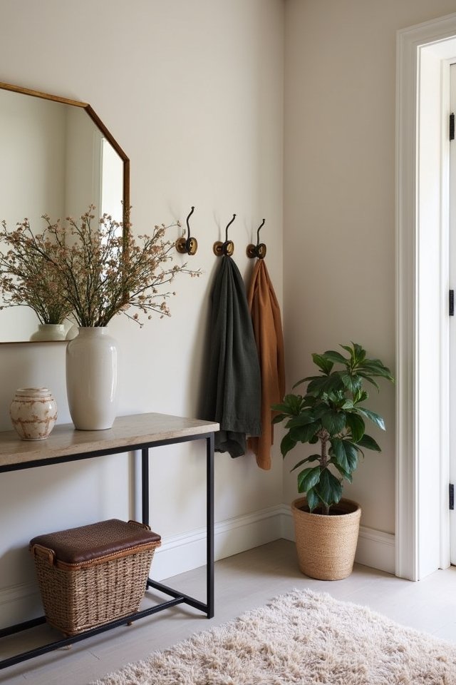 inviting cozy personal entryway