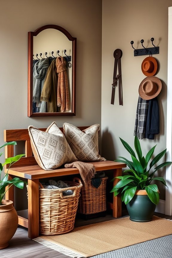 inviting home entryway design
