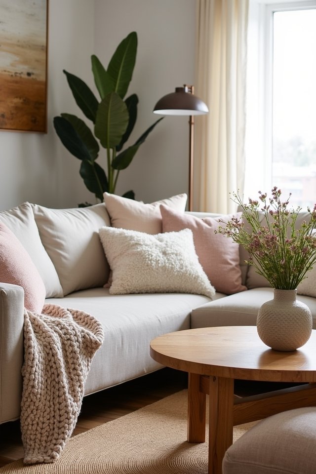 inviting living room textures