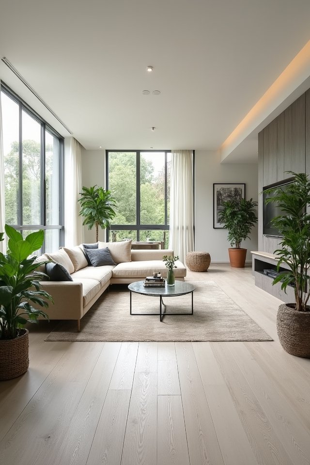 inviting open space layout