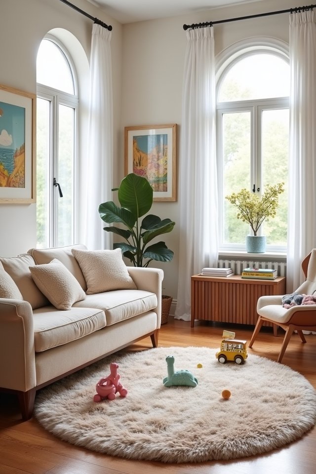 inviting play zone rug