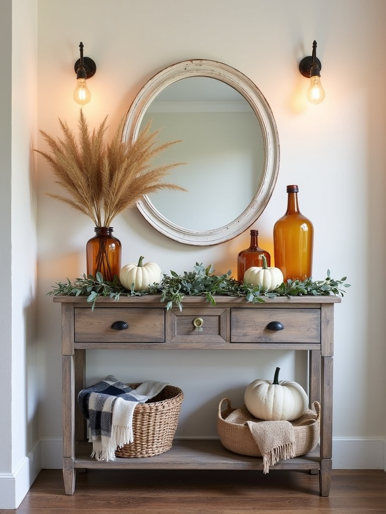 inviting seasonal farmhouse signage